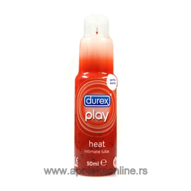 DUREX PLAY HEAT LUBRIKANT 50ML - Online Apoteka DUREX PLAY HEAT LUBRIKANT 50ML